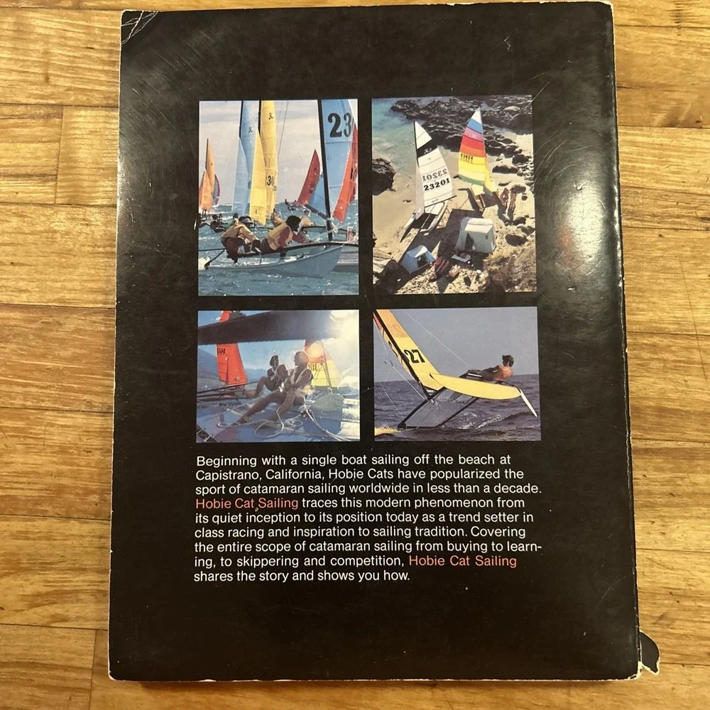 HOBIE CAT SAILING BY JAKE GRUB 1979 SOFTCOVER BOOK